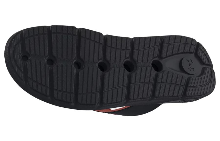 (WMNS) Under Armour Ignite Pro Marbella Sandal 'Black Red Fusion' 3026030-003