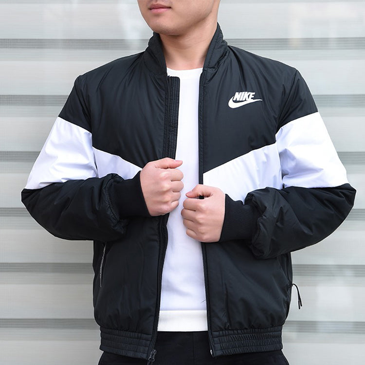 Nike Stand Collar Stay Warm Sports Jacket Black CD9235-010