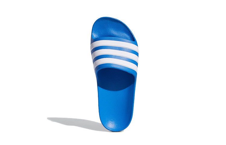 (GS) adidas Adilette Aqua 'Blue White' EF1752