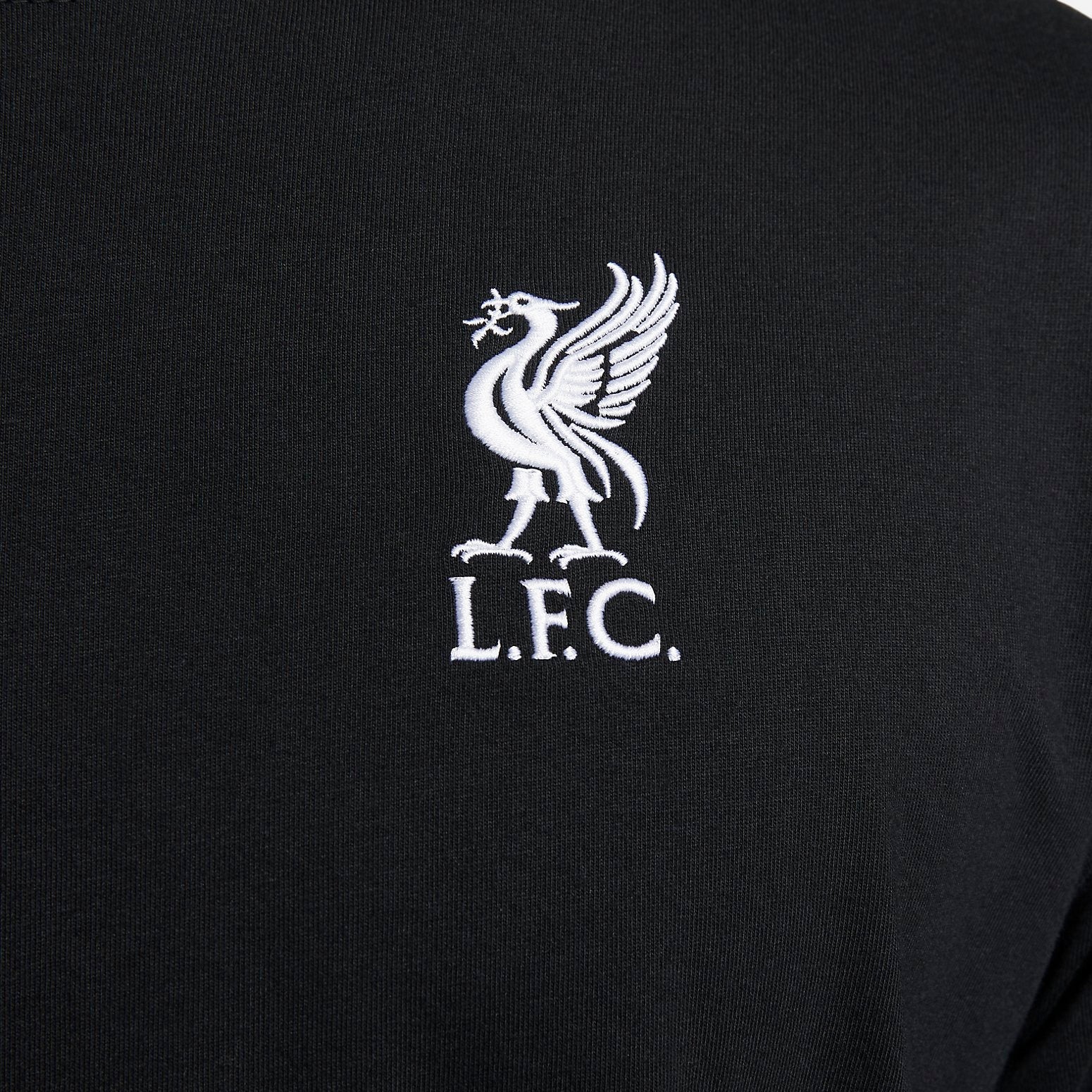 Nike x LeBron James x Liverpool FC Max90 Long Sleeve Tee 'Black' FD4025-010