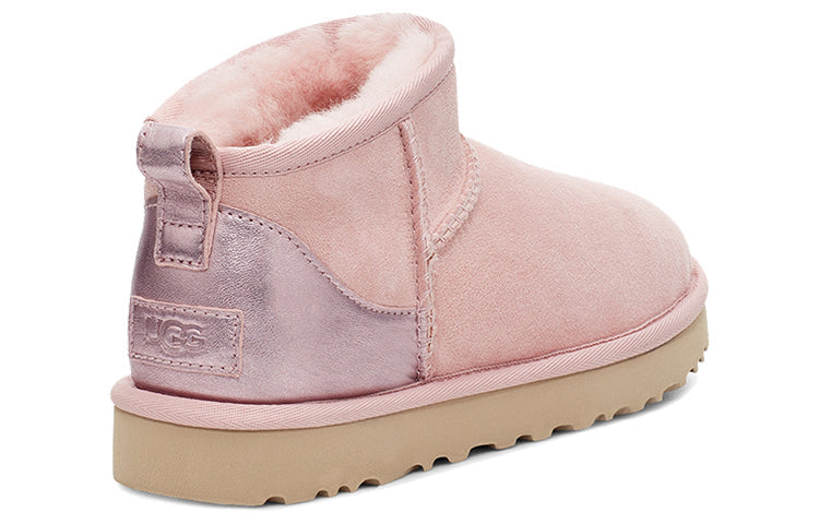 (WMNS) UGG Classic Ultra Mini Metallic 'Pink' 1119484-PCD