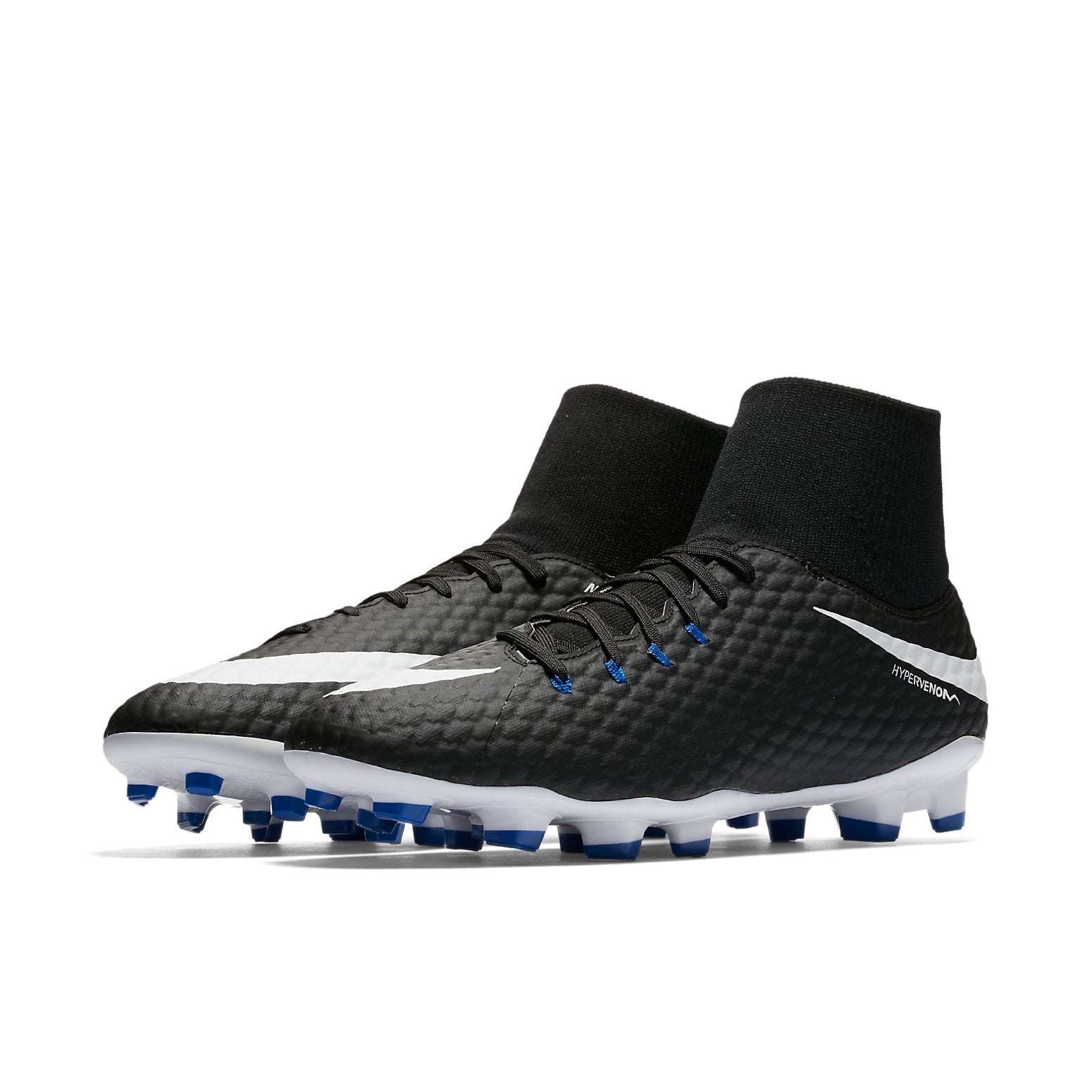 Nike Hypervenom Phelon 3 DF FG 'Black White' 917764-002