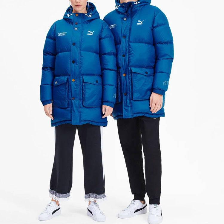 PUMA x Tyakasha Down Parka 'Blue White' 595561-39