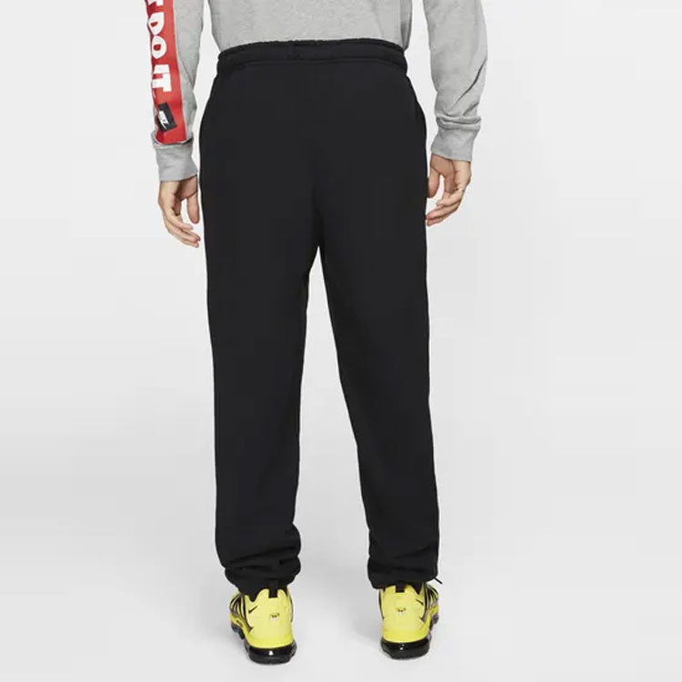 Men's Nike Lab Logo Retro Classic Fleece Lined Bundle Feet Sports Pants/Trousers/Joggers CD6394-010