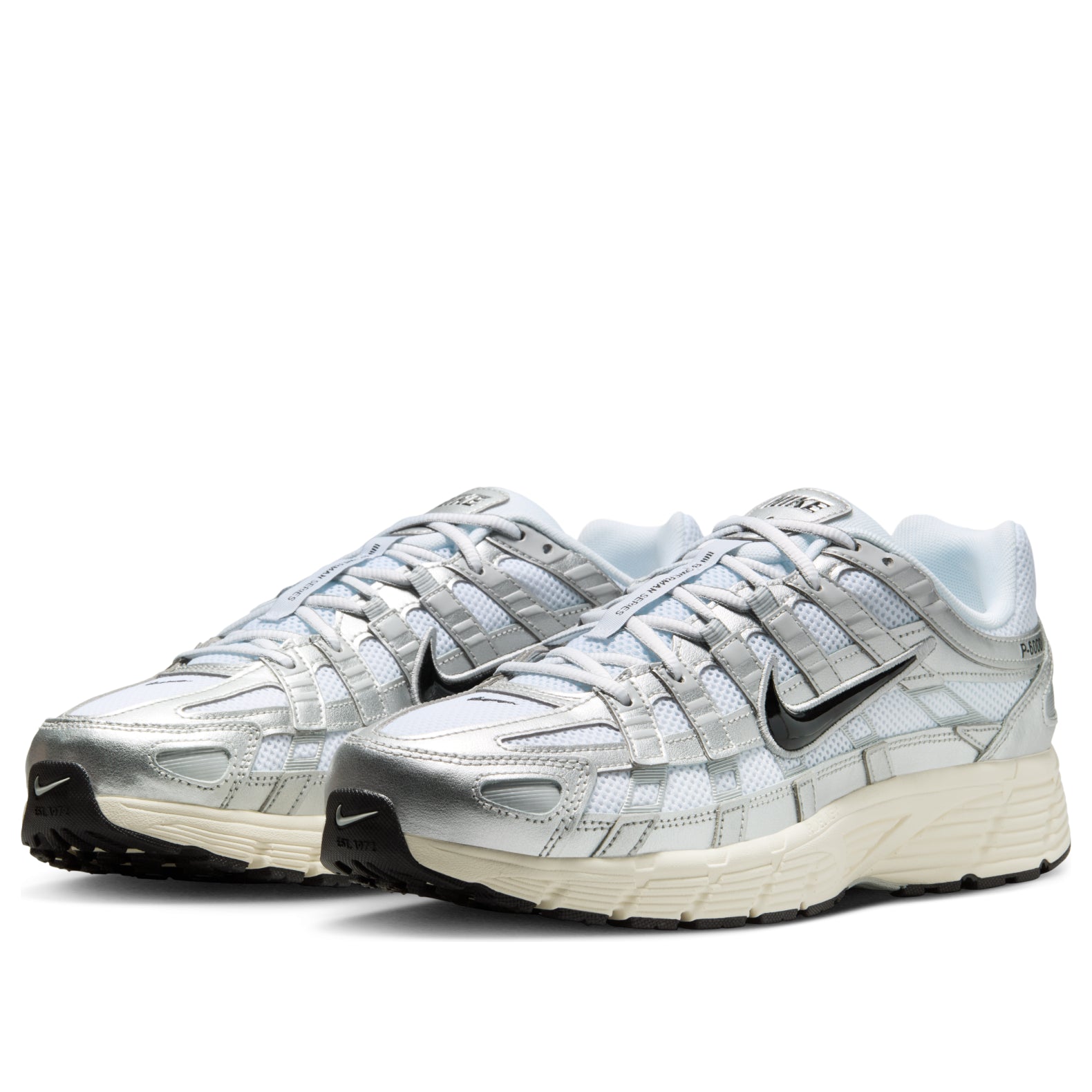 Nike P-6000 'White Metallic Silver Flat Silver' CD6404-105