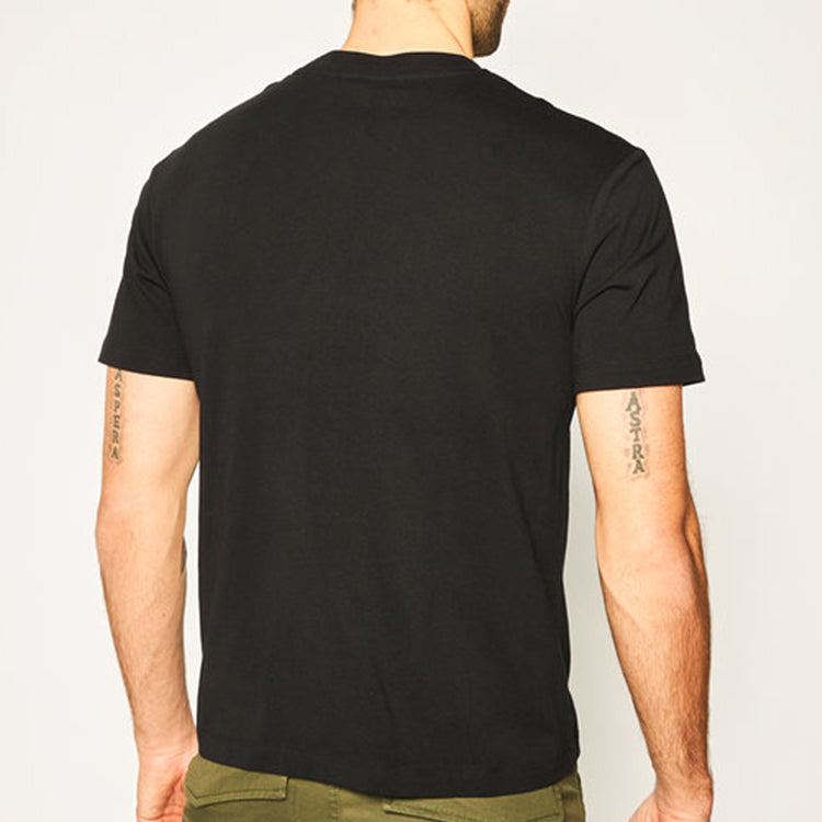 Alexander McQueen Logo Printing T-Shirt 'Black' 291571-ROT37-1000