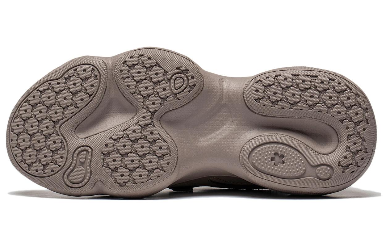 (WMNS) Li-Ning Mia Retro Dad Shoes 'Brown' AGCT126-3