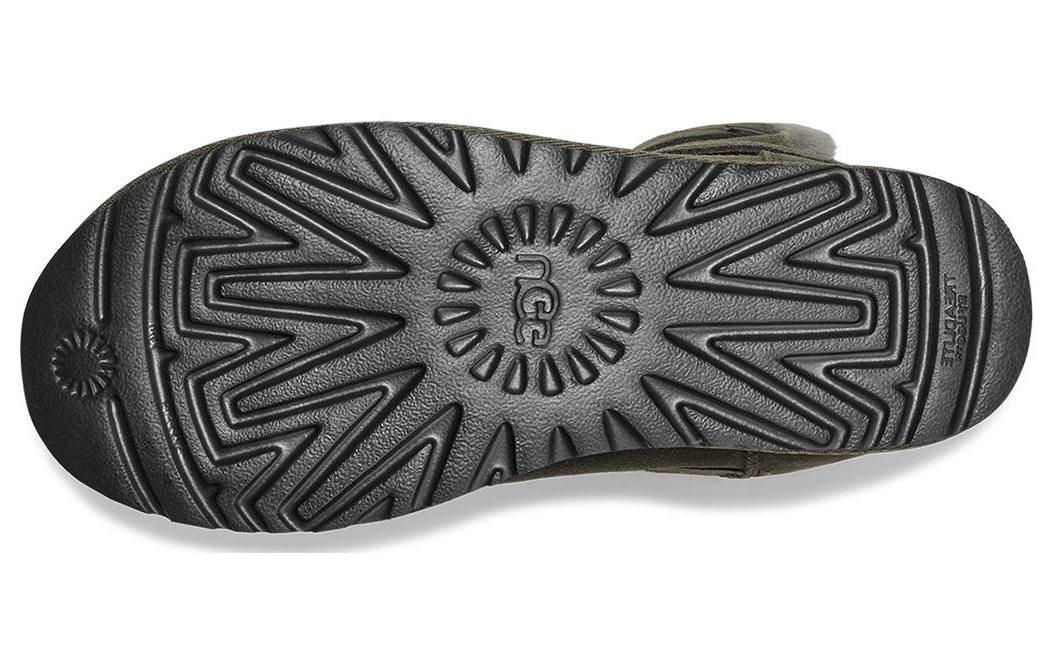(WMNS) UGG Bailey Graphic Logo Strap Boot 'Olive Green' 1137074-FRSN