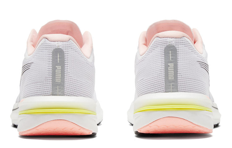 (WMNS) PUMA Velocity Nitro 'White Elektro Peach' 195697-05
