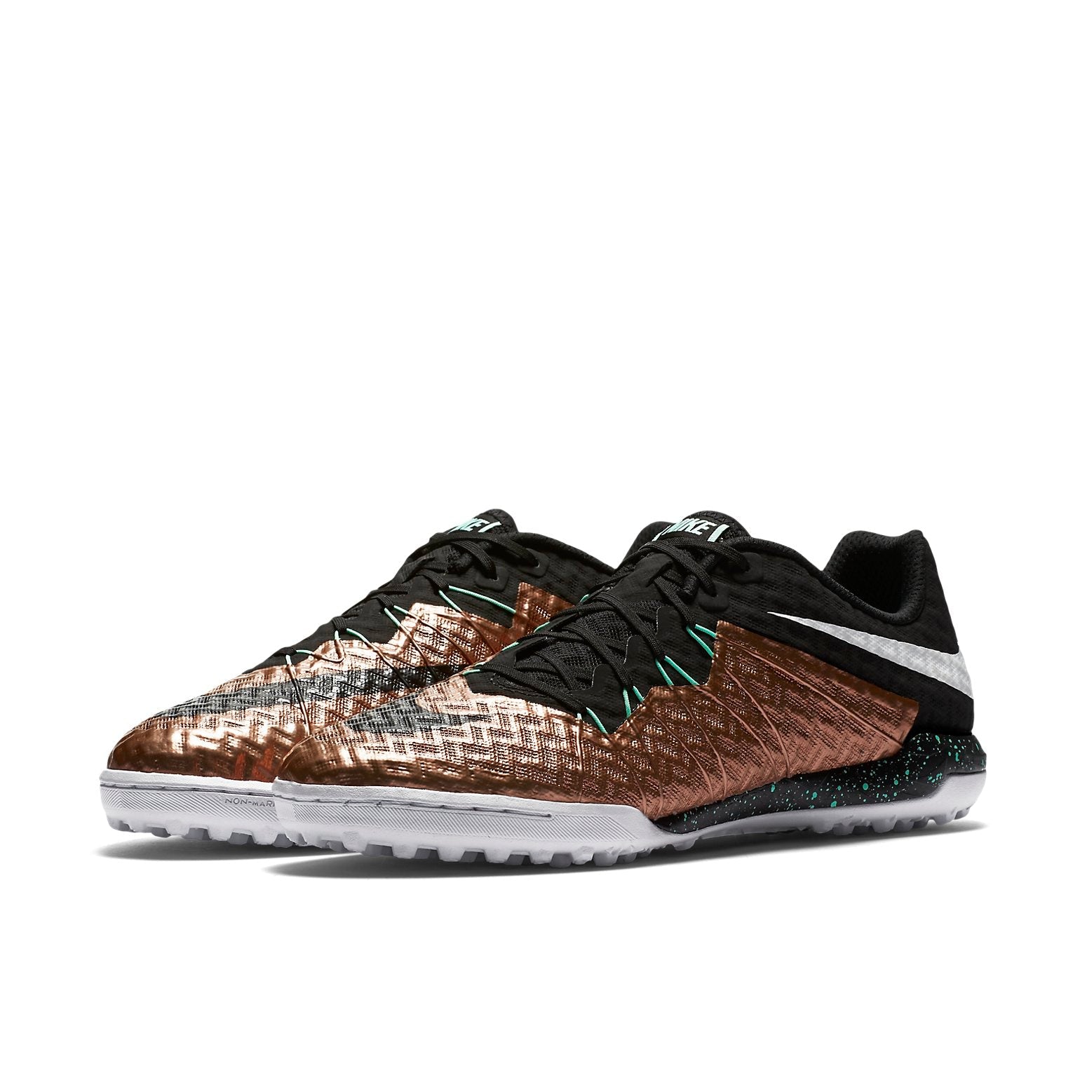 Nike HyperVenomX Finale TF 'Black Gold' 749888-903