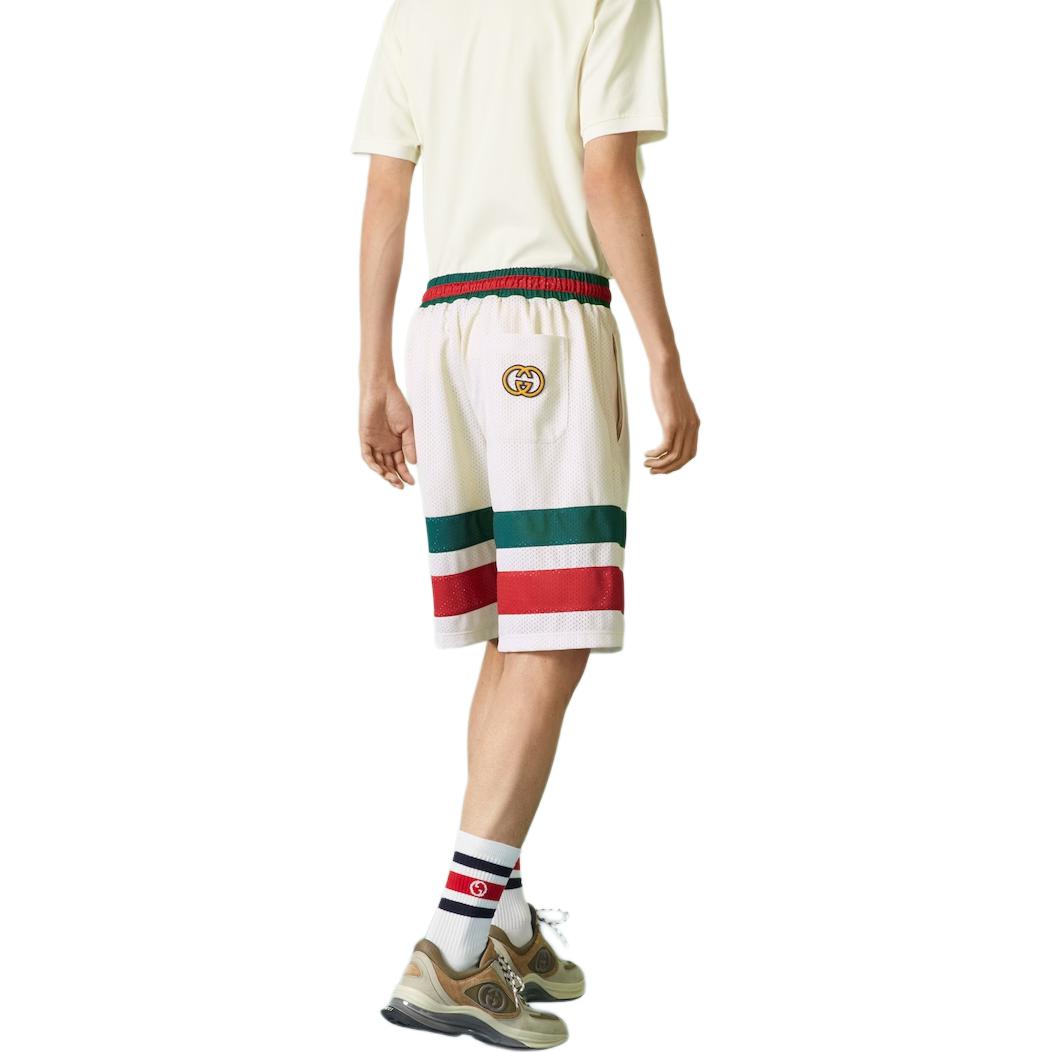 Gucci Mesh Fabric Shorts 'Off White' 737407-XJFFK-9325
