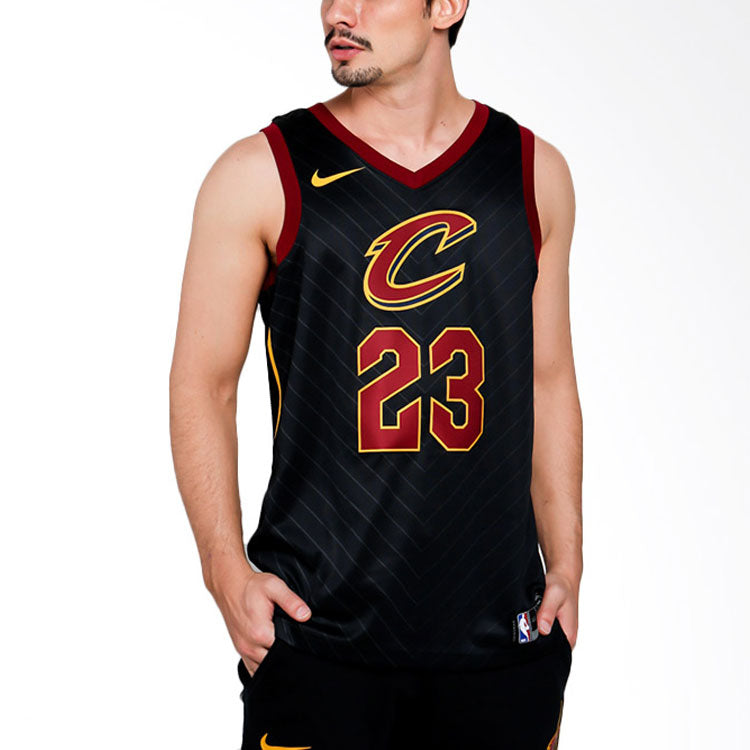 Nike LeBron James Statement Edition Swingman Jersey SW Black 877201-010