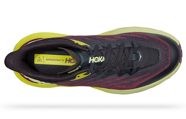 (WMNS) HOKA ONE ONE Speedgoat 5 'Blue Graphite Evening Primrose' 1123158-BGEPM