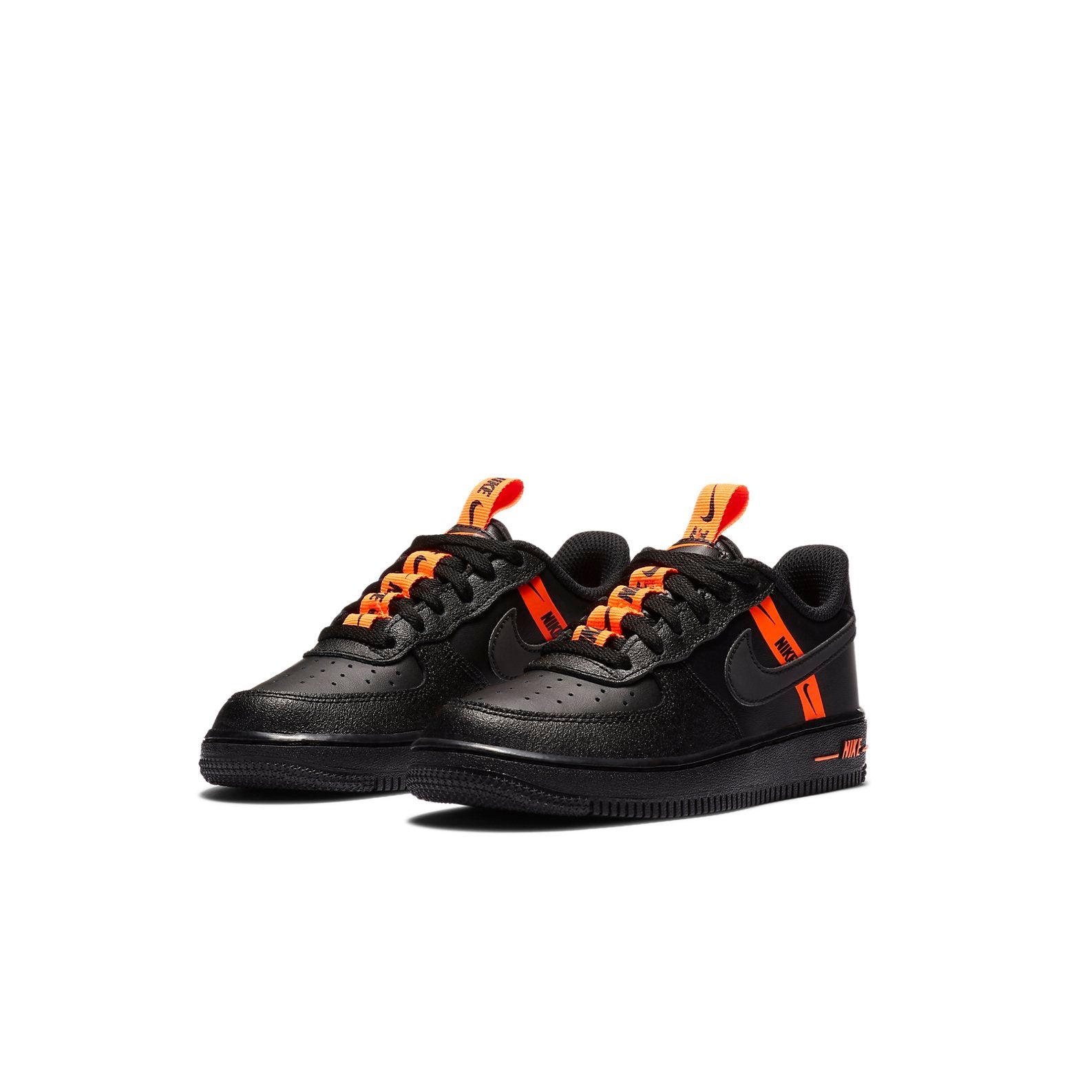 (PS) Nike Force 1 Low LV8 KSA 'Black Total Orange' CT4681-001