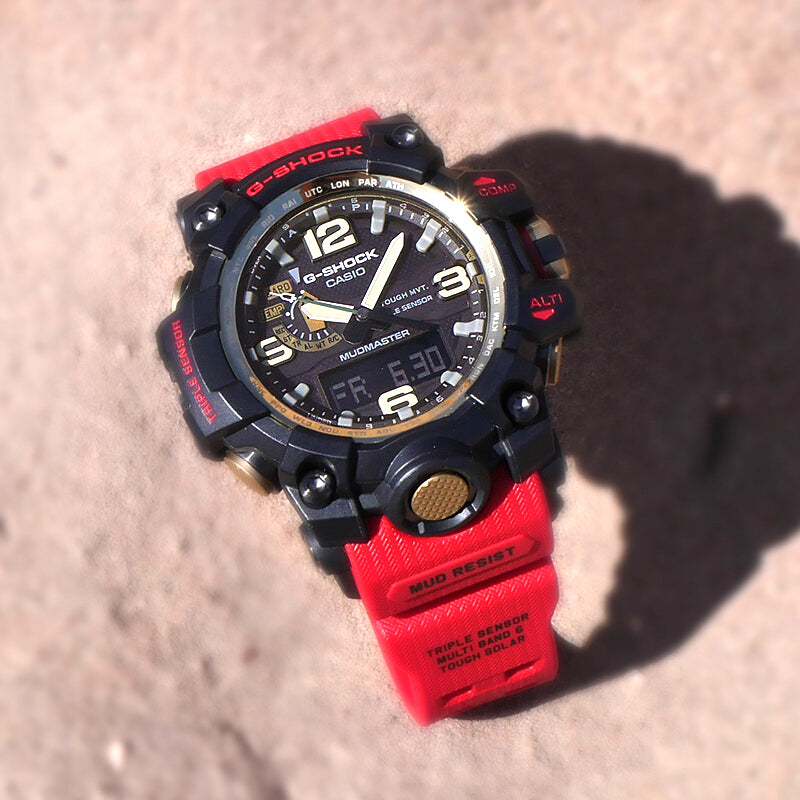 CASIO G-Shock Mudmaster 'Red' GWG-1000GB-4APRD