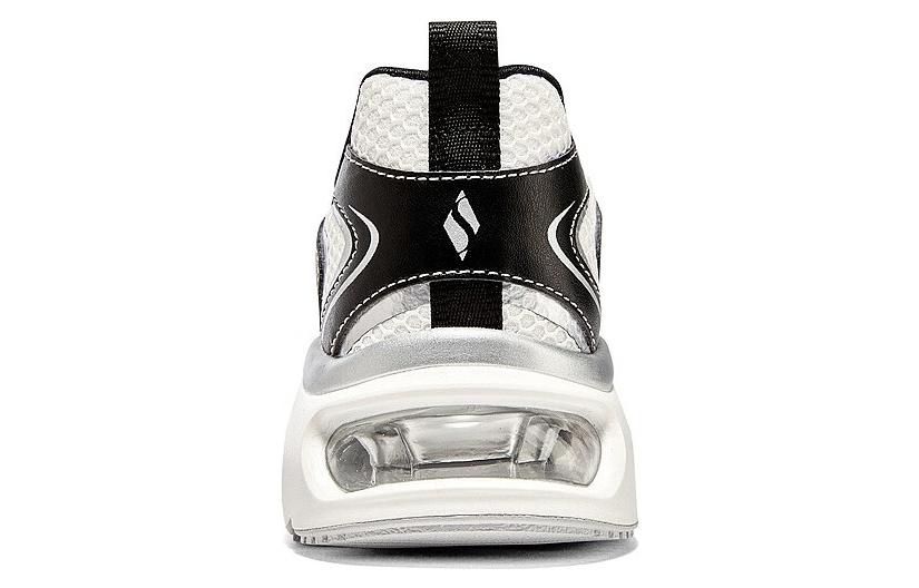 (WMNS) Skechers Tres-Air Uno Vision-airy 'White Black' 177425-WBK