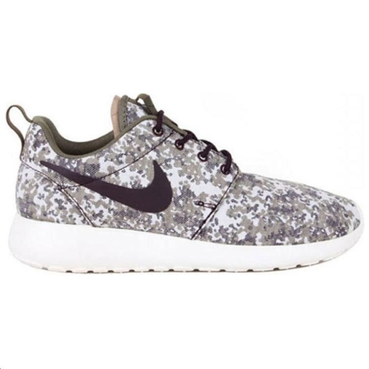 (WMNS) Nike Roshe Run Premium 'Digi Camo - Port Wine' 525321-600