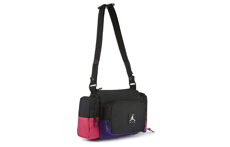 Air Jordan Logo Crossbody Bag 'Black Red' DD3029-010