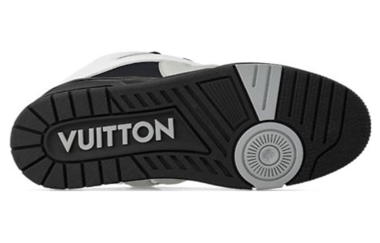 LOUIS VUITTON LV Skate Sneakers 'Black White' 1ABZ45