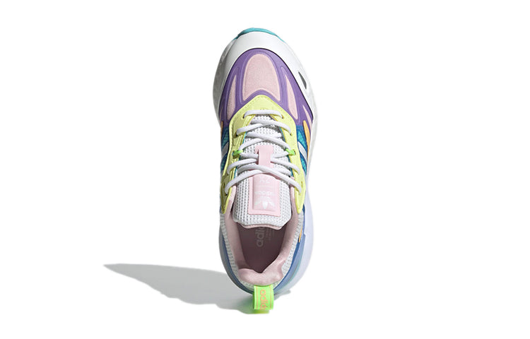 (GS) adidas ZX 2K Boost 2.0 J 'White Light Purple' GZ7502