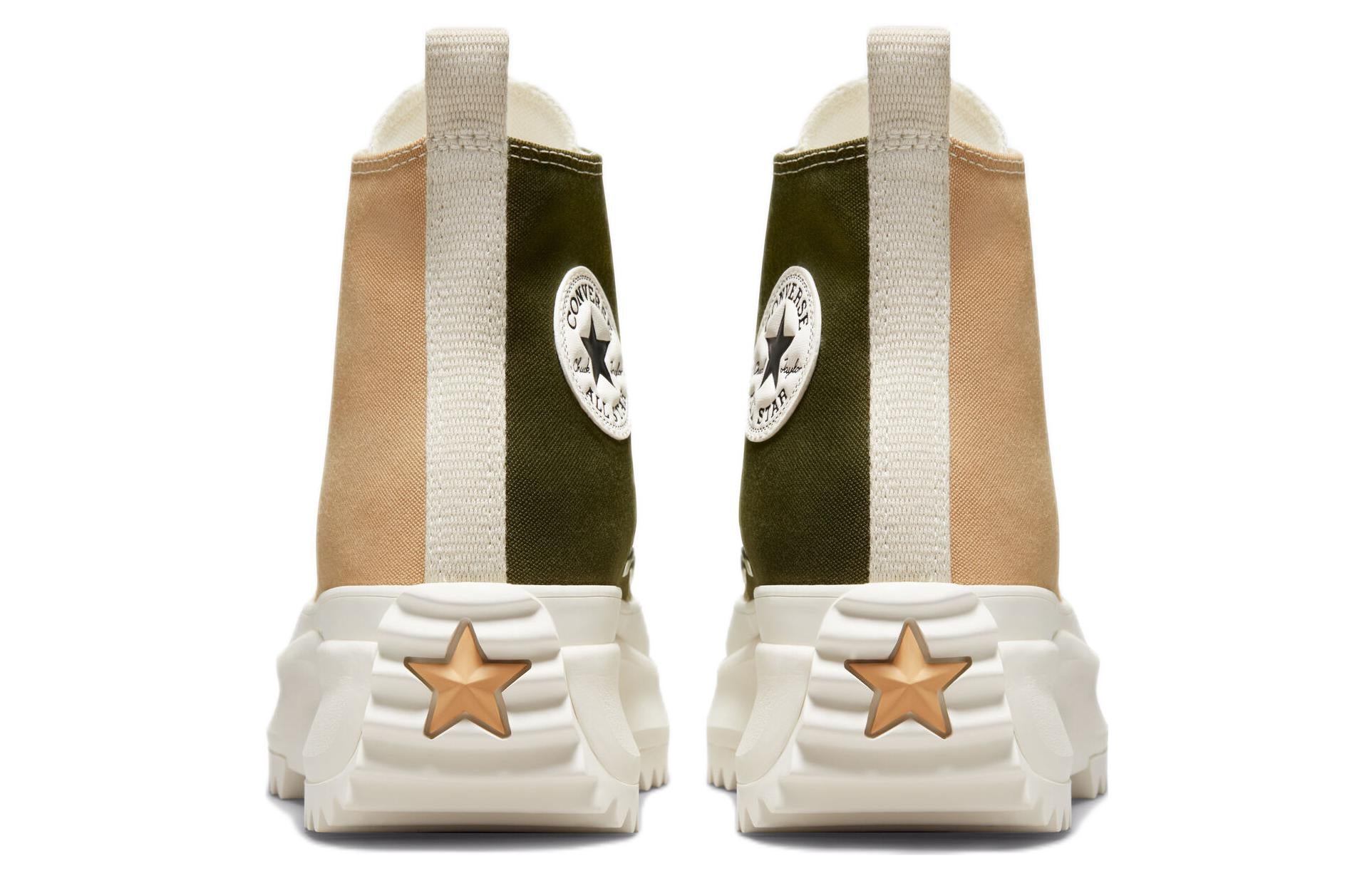 Converse Run Star Hike Platform Tri-Panel High 'Color Block - Hemp' A01646C