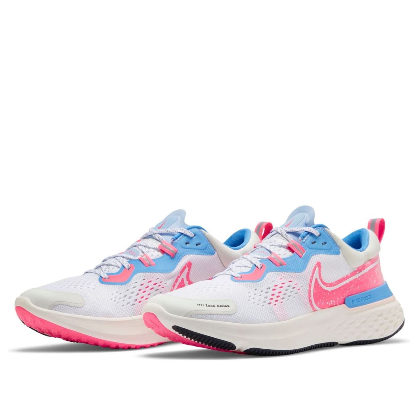 Nike React Miler 2 'White Pink Blue' DJ5202-161