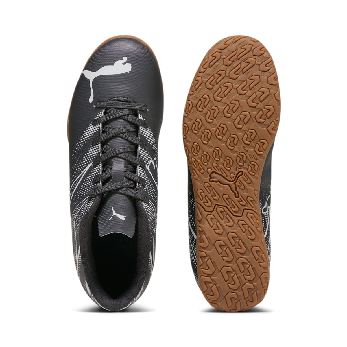 (GS) PUMA Attacanto IT 'Black Silver' 107482-01