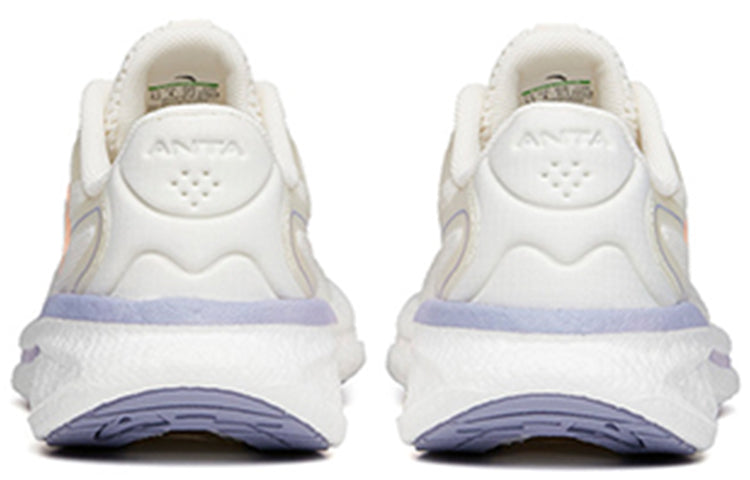 (WMNS) ANTA Mars Foam Low 'Ivory White Purple' 122135585-4