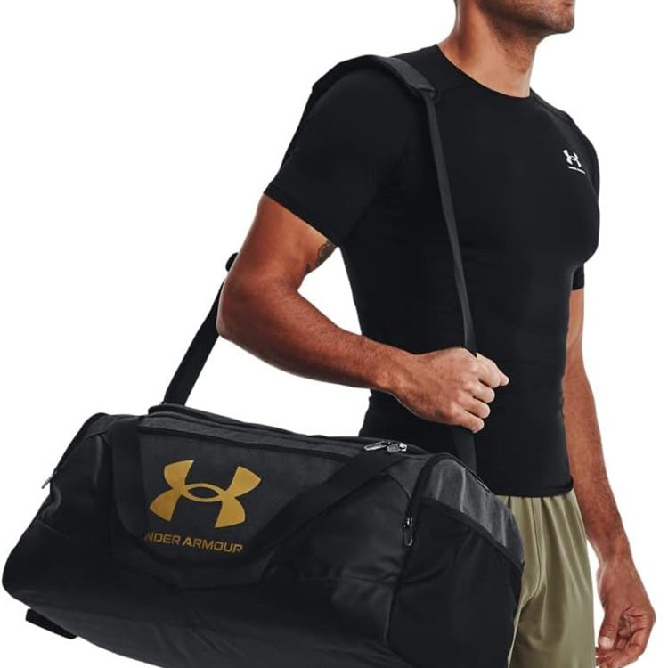 Under Armour Undeniable 5.0 Small Duffle Bag 'Black Gold' 1369222-002