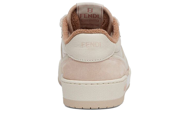 (WMNS) FENDI Match Low Top Suede 'Pink Beige' 8E8252AHH2F1FHT