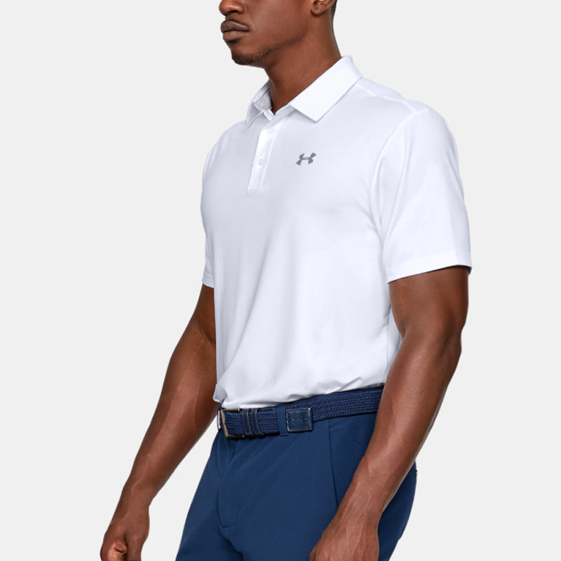 Under Armour Playoff 2.0 Golf Polo Shirt 'White' 1327037-107