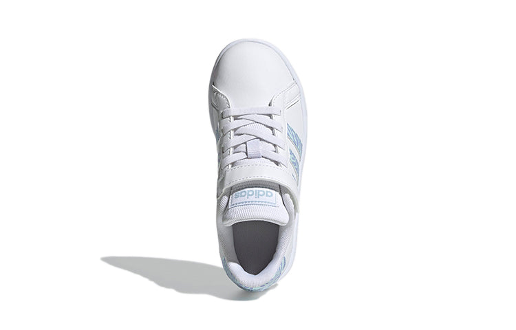 (PS) adidas neo Grand Court 'White Blue Purple' GW4852