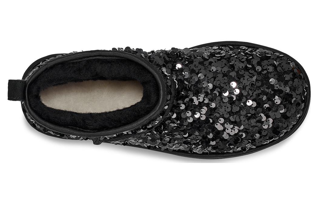 (WMNS) UGG Ultra Mini Chunky Sequin 'Black' 1135060-BLK