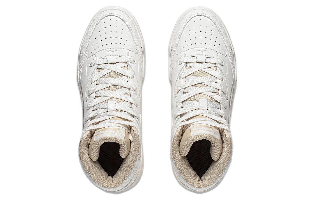 (WMNS) Li-Ning MoYuan High 'White Light Brown' AGCT286-4