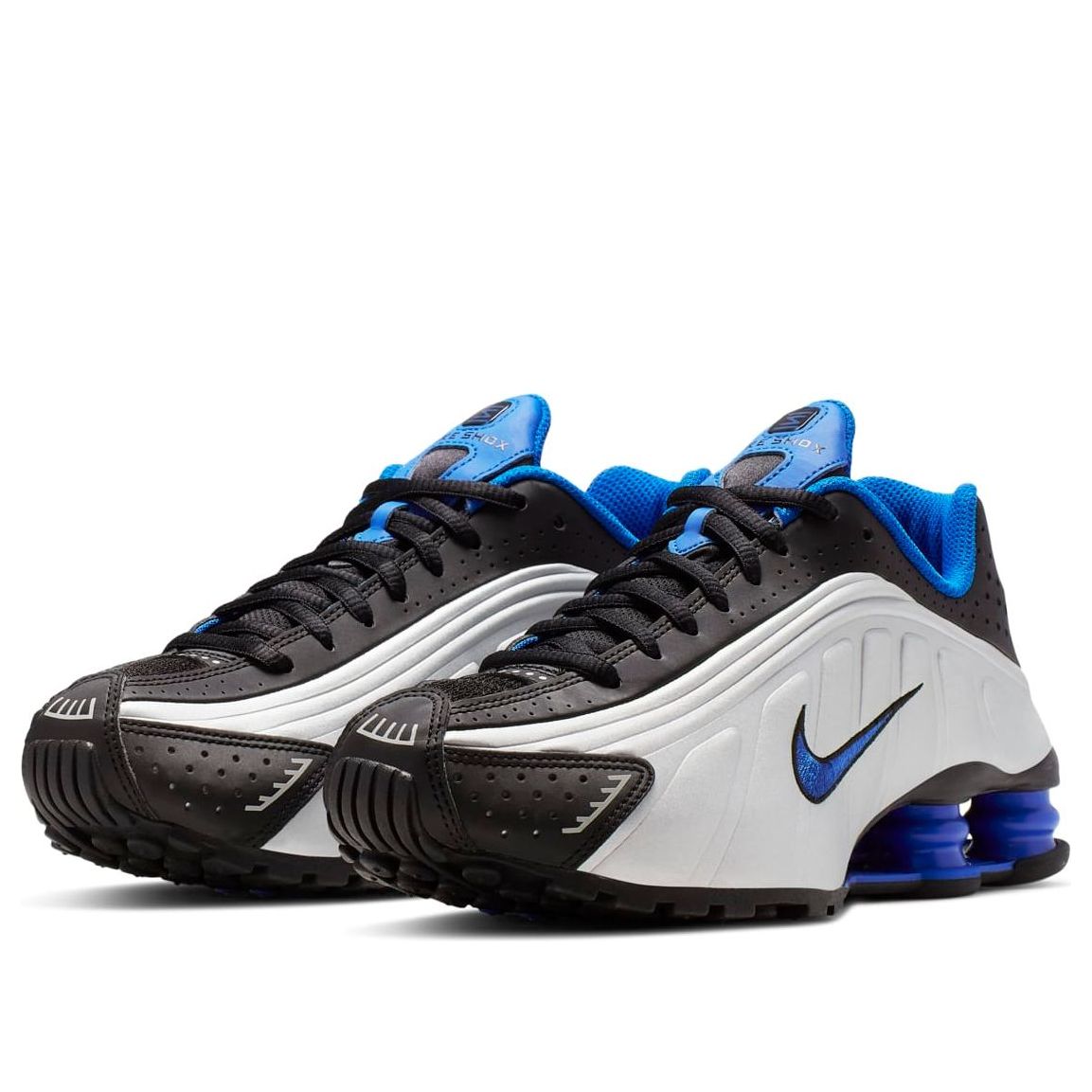 (GS) Nike Shox R4 'Metallic Silver Racer Blue' BQ4000-002