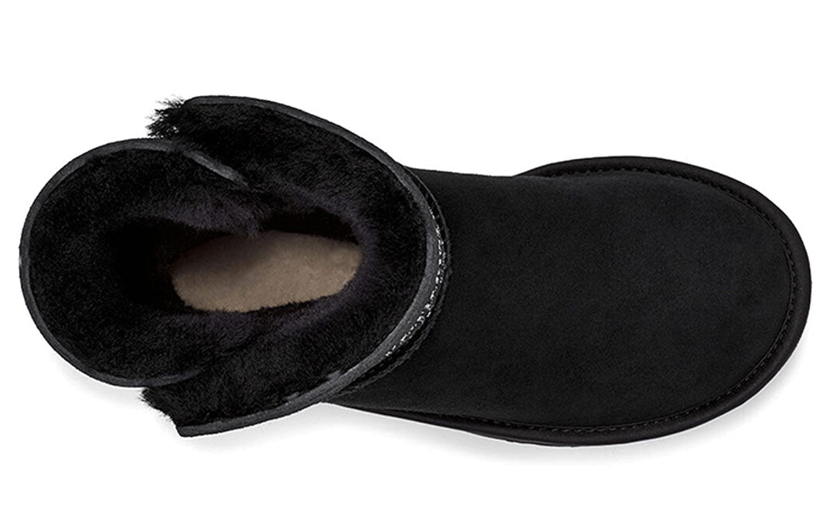 (WMNS) UGG Classic Bling Snow Boots Black 1112495-BLK