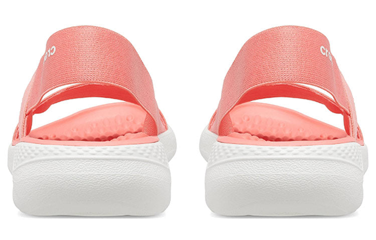 (WMNS) Crocs LiteRide Minimalistic Casual Sports Orange Sandals 206081-6SL