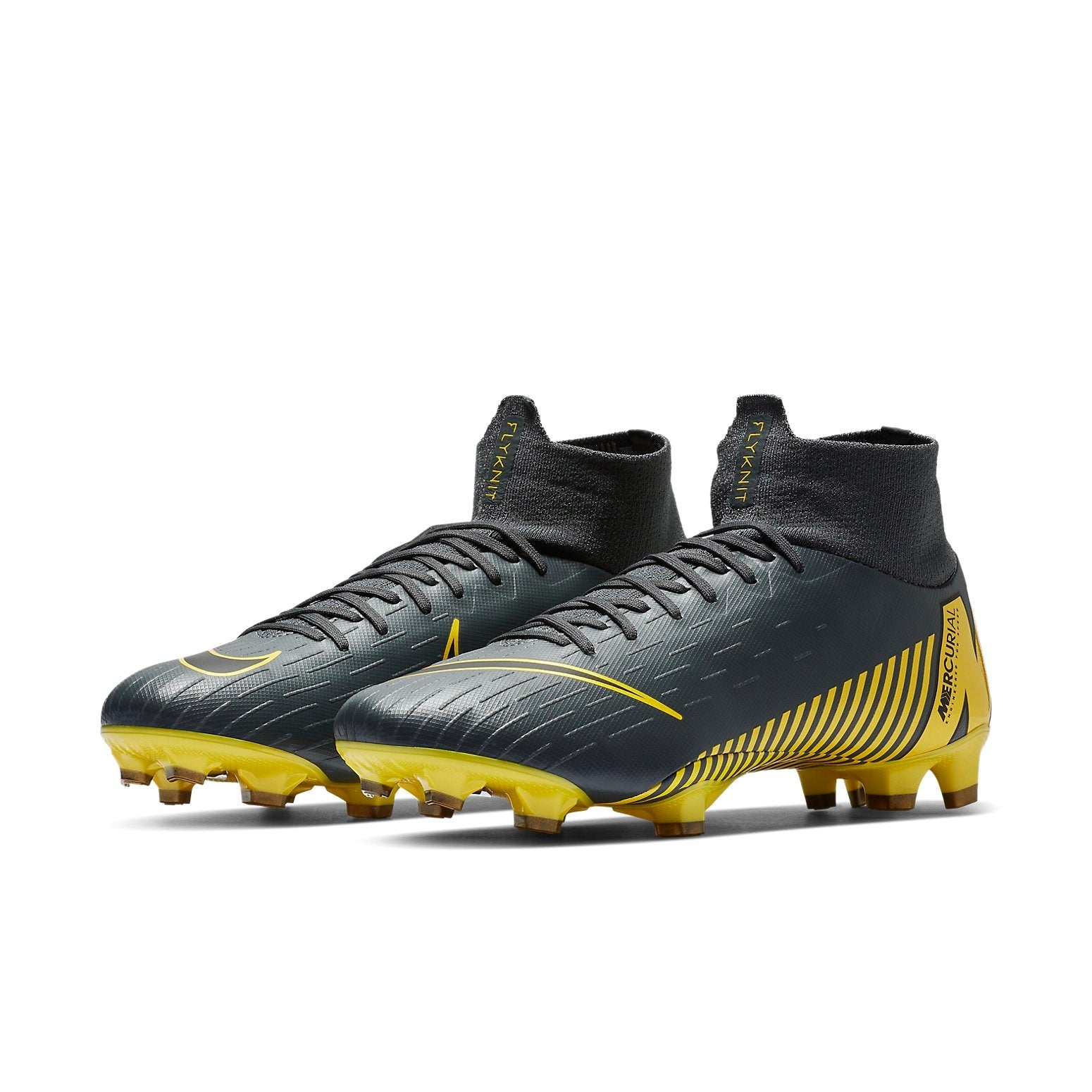 Nike Mercurial Superfly 6 Pro FG 'Grey Opti Yellow' AH7368-070