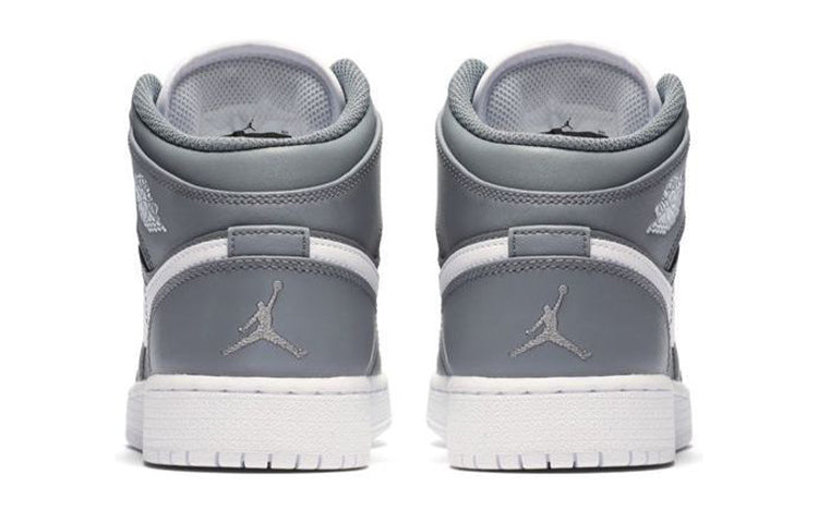 (GS) Air Jordan 1 Mid 'Cool Grey' 554725-036