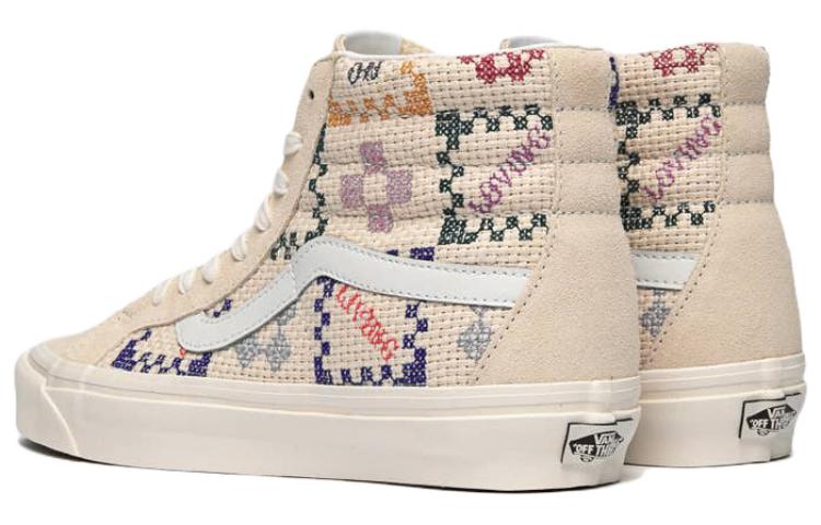 (WMNS) Vans SK8-Hi 38 DX Shoes 'Beige Multi' VN0A5KRT2VZ