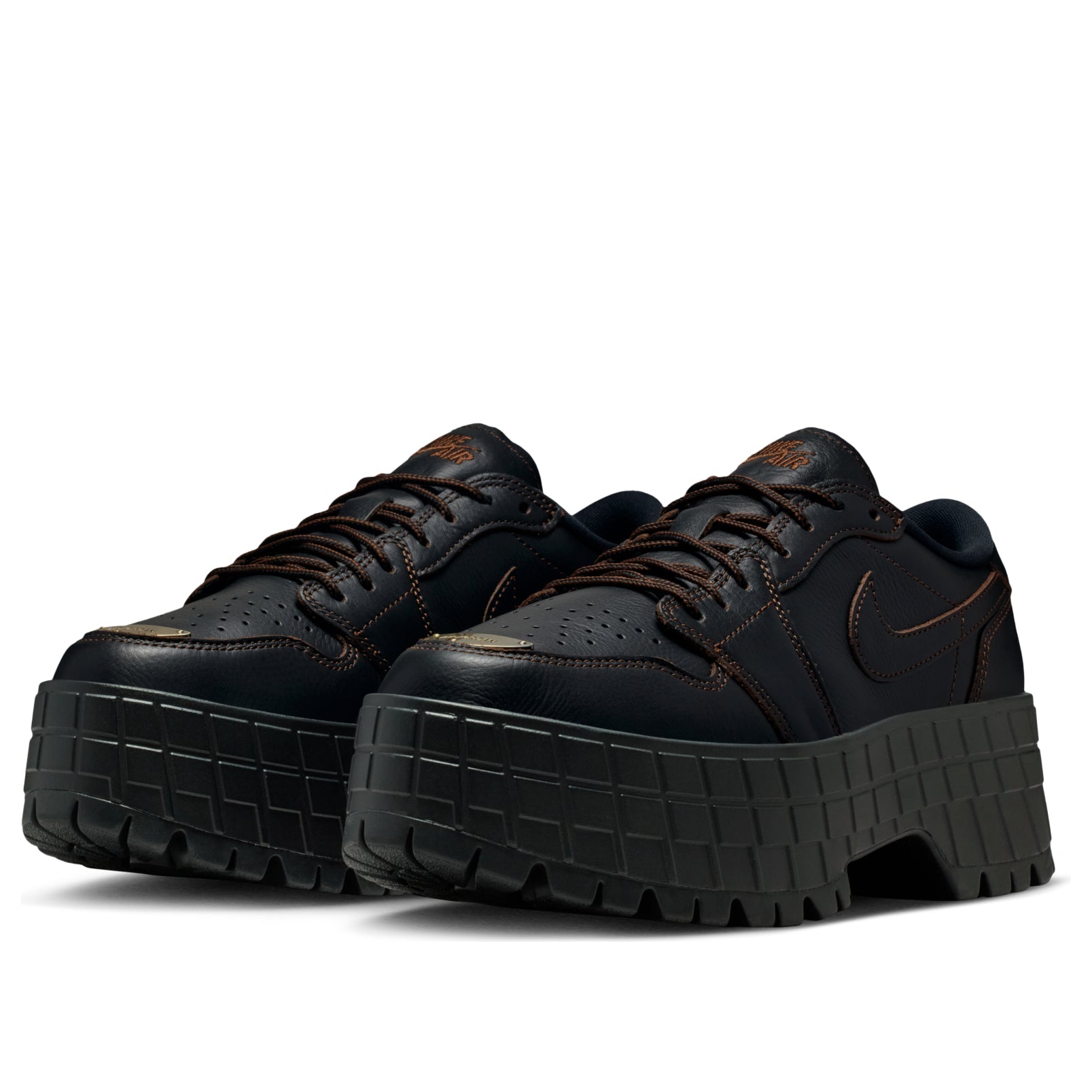 (WMNS) Air Jordan 1 Brooklyn Low 'Black Workboot' HF3184-002