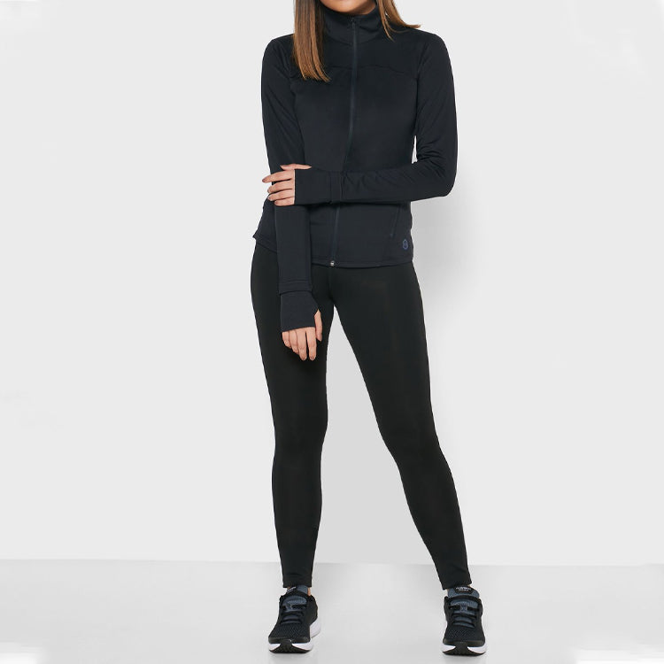 (WMNS) Under Armour UA RUSH Training Sports Jacket Black 1359081-001