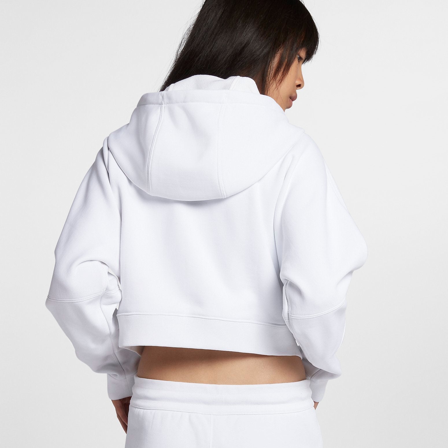 (WMNS) Nike Cropped Sports Jacket 'White' 923850-100
