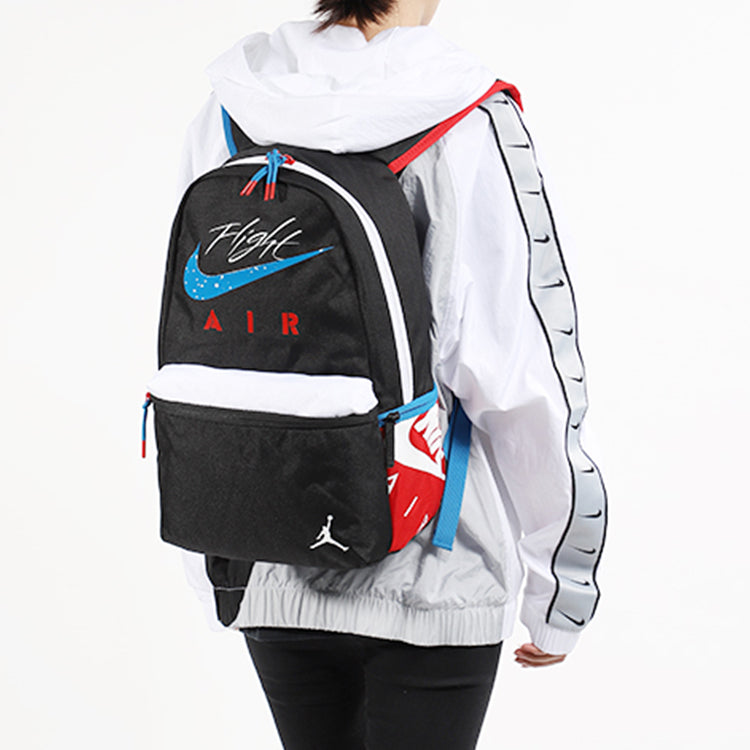 Air Jordan Jumpman What The AJ4 Backpack 'Black Blue Red' 9A0377-023