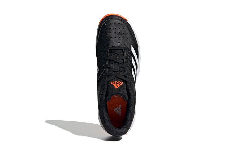 (GS) adidas Court Stabil 'Black White Orange' F99912