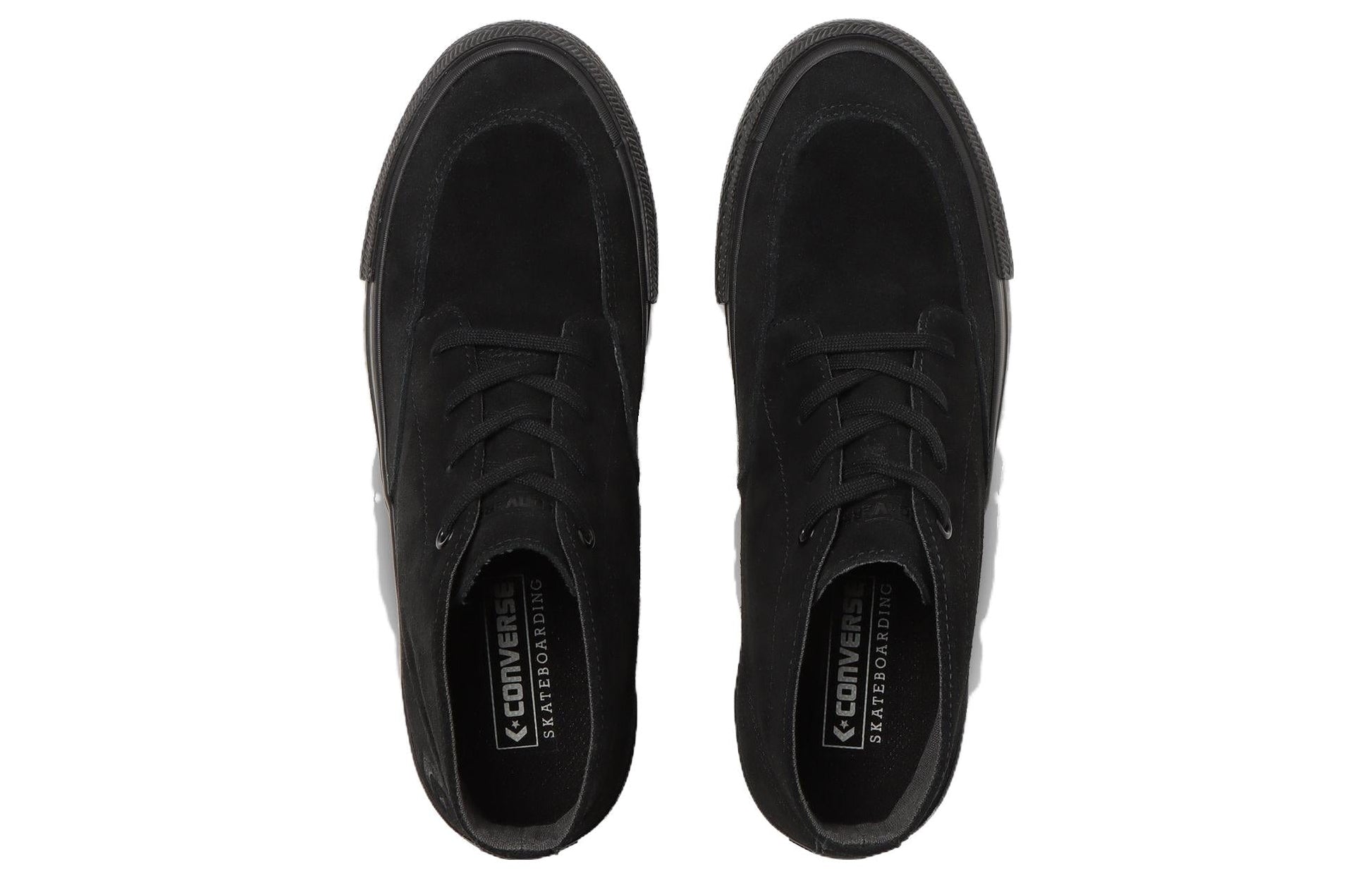 Converse Chevron & Star Chukka Skateboarding Shoes 'Black' 34201211