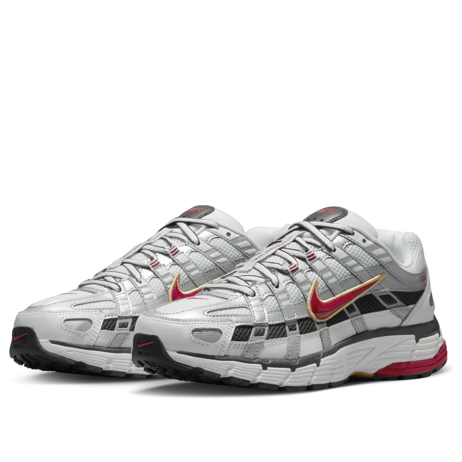 (WMNS) Nike P-6000 CNPT 'Metallic Silver Red' BV1021-101