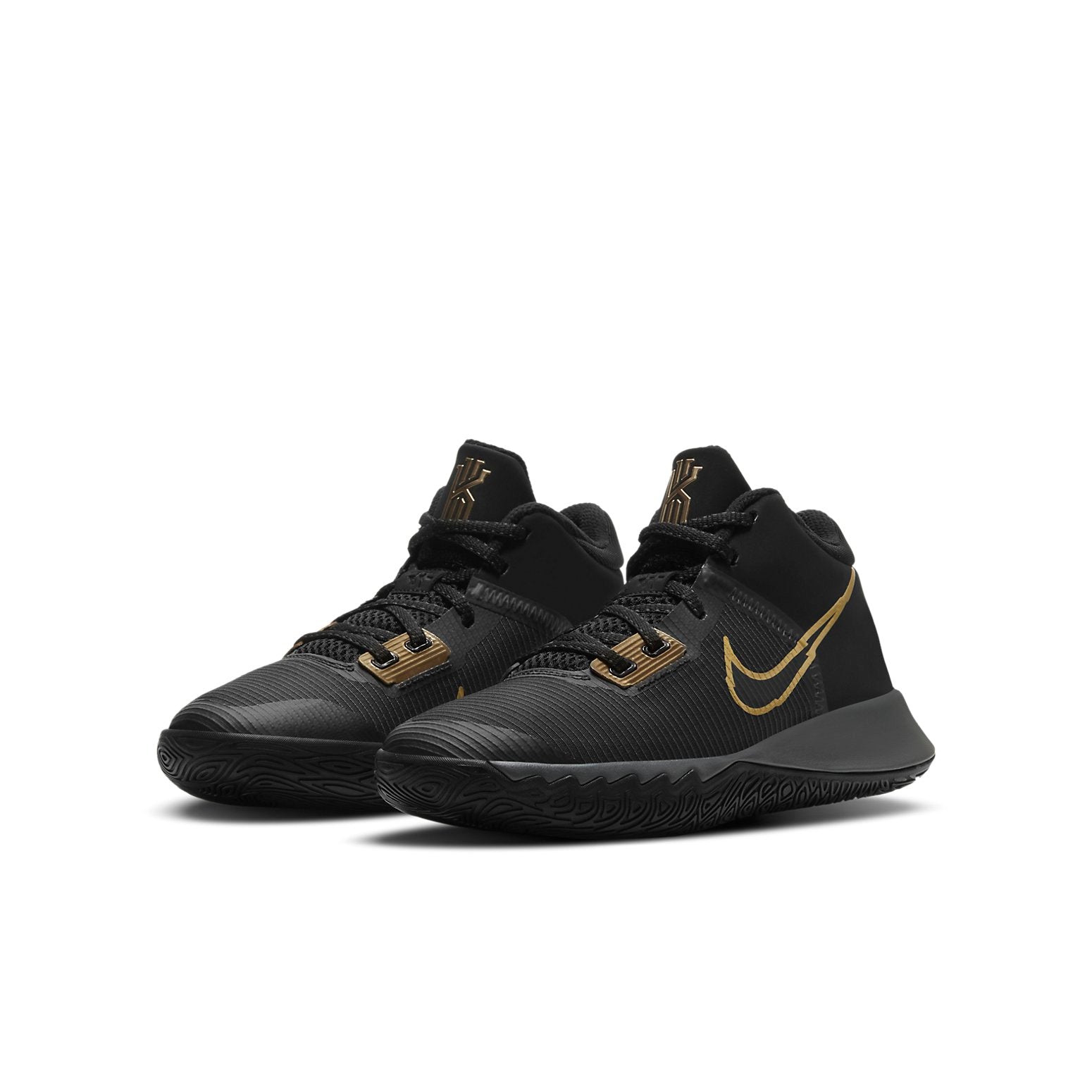 (GS) Nike Kyrie Flytrap 4 'Black Metallic Gold' CT5537-005