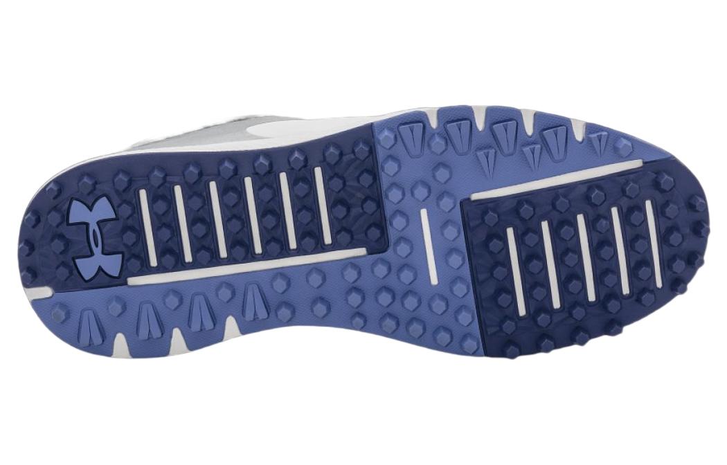 (WMNS) Under Armour Charged Breathe 2 Spikeless Golf 'White Purple' 3026403-100