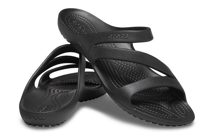 (WMNS) Crocs Kadee Slippers 'Black' 206756-001